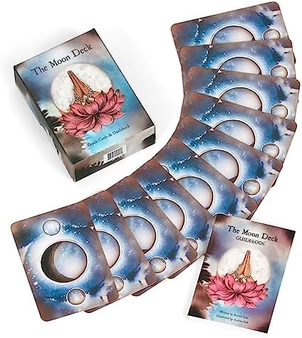 The Moon Deck: Eco-Printed Premium Oracle Set