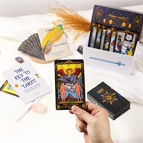 Black Tarot Fortune Telling Kit (COMPLETE)