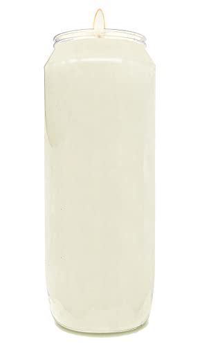 7" White Spiritual and Ritual Prayer Candles