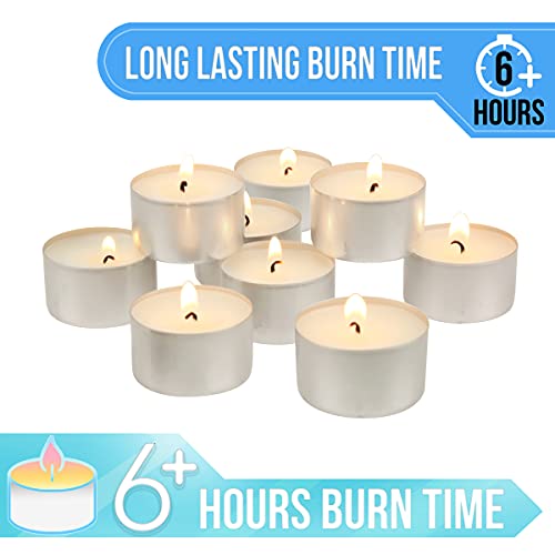 Tea Light Candles - 3 hr. - 72 Count