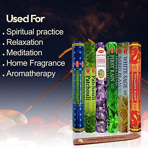 Six Core Ritual Incense Scents - 120 Sticks Total