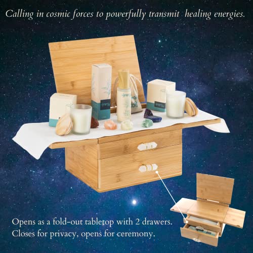 Complete Altar Kit with Bamboo Box and Altar